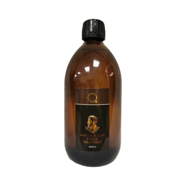 "Anti Hair Loss Force Treatment 500ml by Qure for strengthening and reducing hair loss"by Qure for strengthening and reducing hair loss