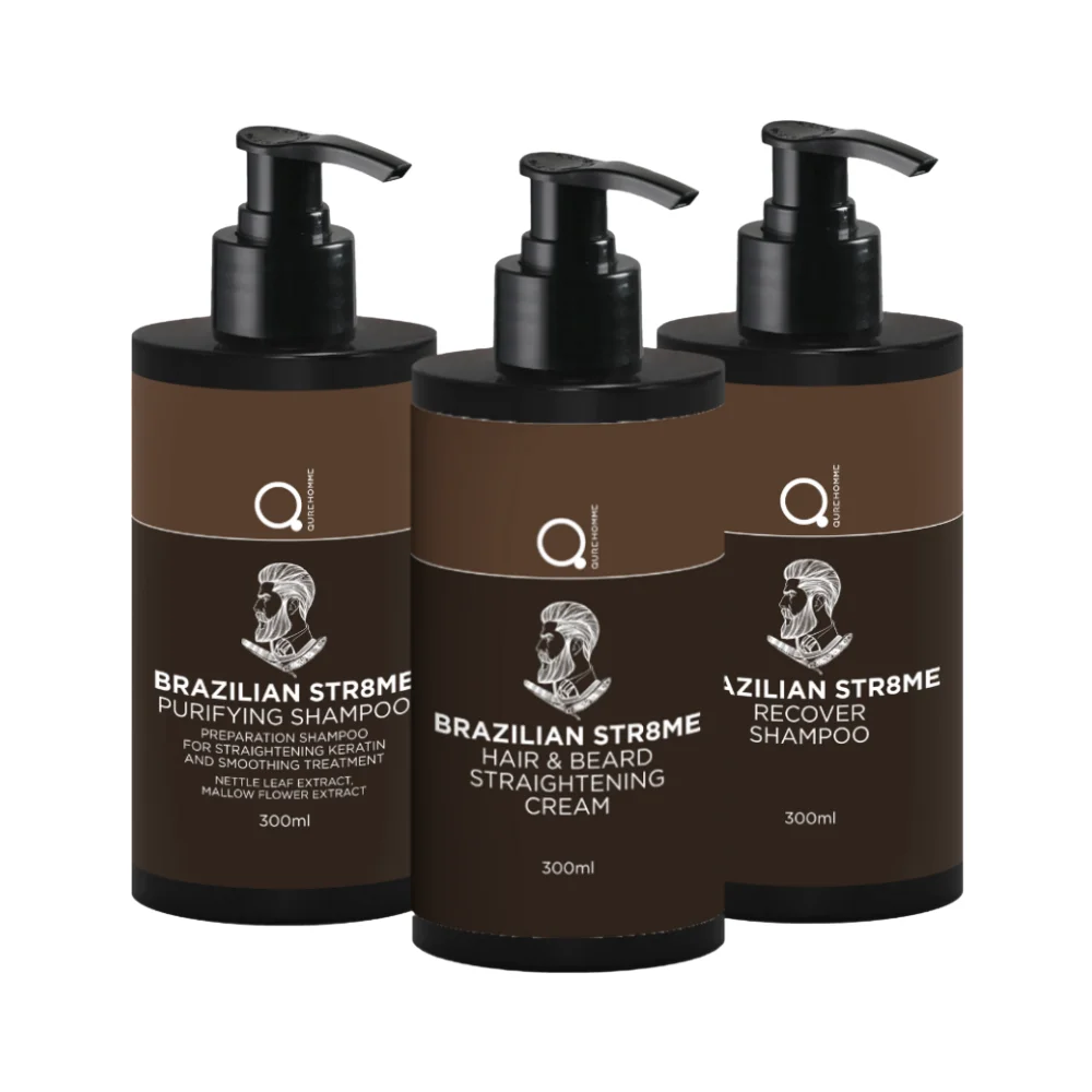 Keratin Straightening Bundle | Brazilian STR8ME full set 1 κερατίνη | keratin treatment