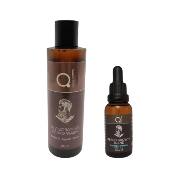 Invigorating Beard Wash 200ml Beard Dryoil Growth Blend Sandalwood Kasmir 30ml