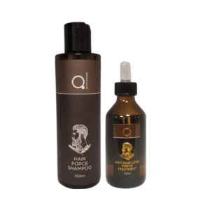 Anti Hair Loss Force Treatment Shampoo Lotion Σαμπουάν 200ml Λοσιόν 100ml Ενδυνάμωσης Κατά Της Τριχόπτωσης από την Qure