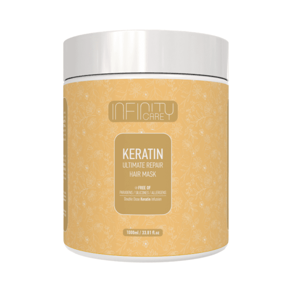 Keratin Ultimate Repair Hair Mask 1000ml by Infinity Care