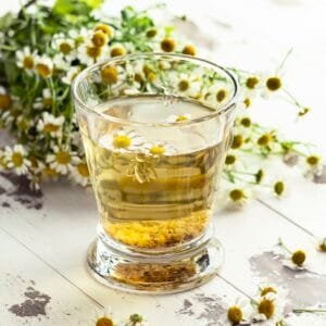 Chamomile Water Tea Cup