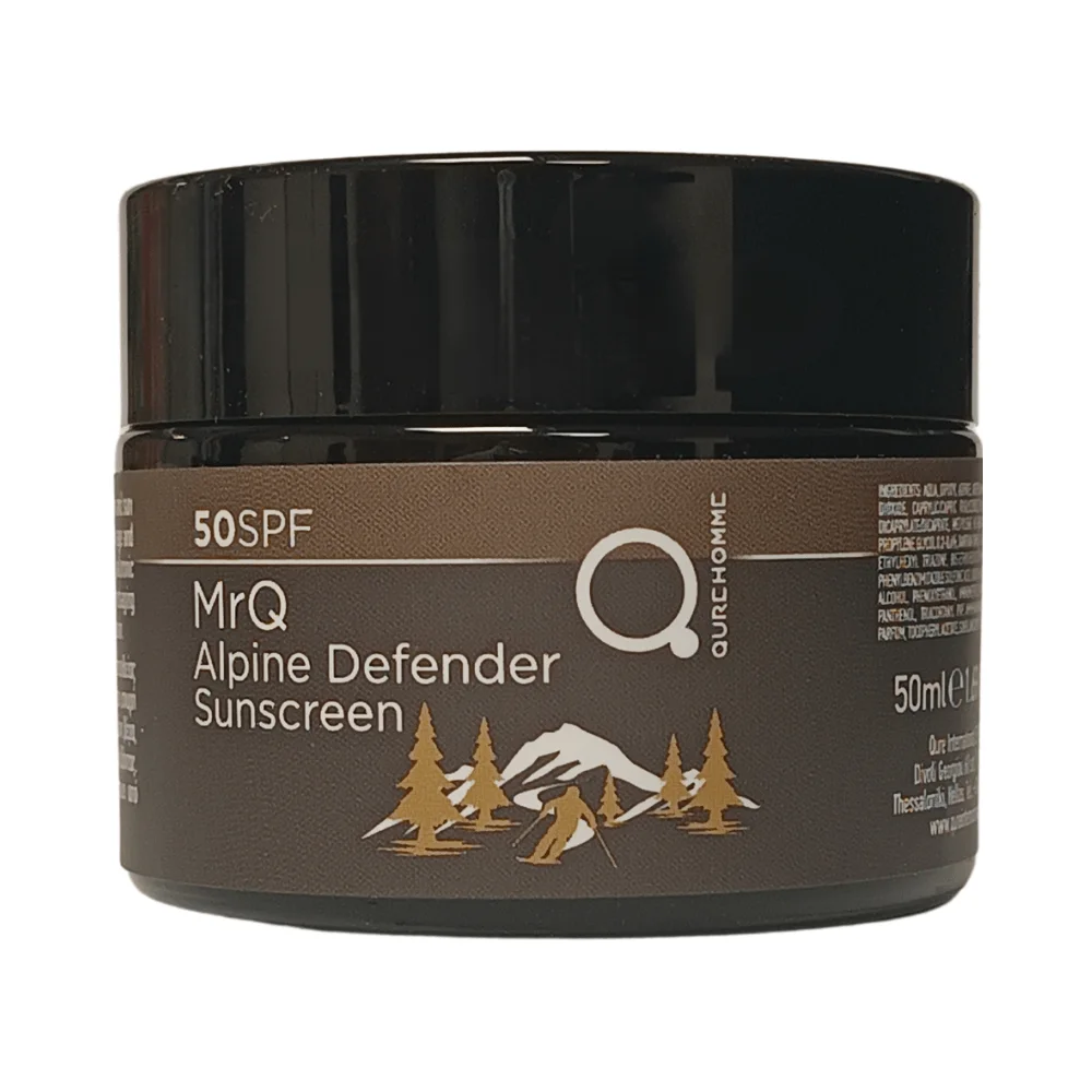 MrQ Alpine Defender Sunscreen - Face Sunscreen Cream with SPF50