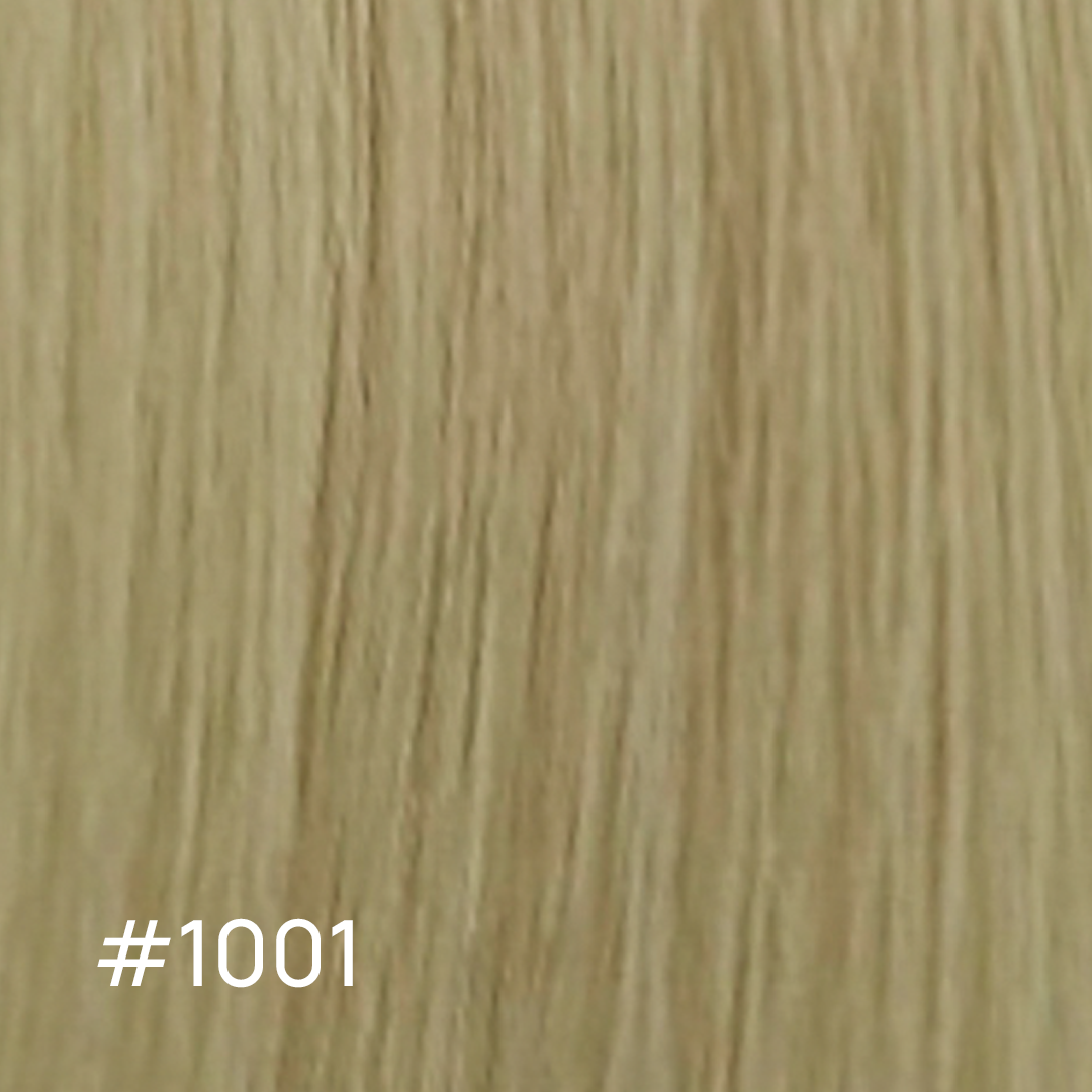 1001 - Hair Tales - Tape Extensions 100% Virgin Hair 47cm - Tape Extensions ICE Blonde