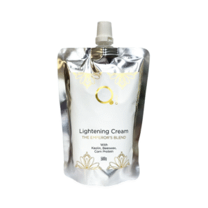 Lightening Cream Emperor's Blend with Kaolin, Beeswax, Corn Protein 500ml by Qure | Επαγγελματική Κρέμα Ξανοίγματος με Kaolin, Κερί και Πρωτεΐνη Καλαμποκιού από τη σειρά Emperor’s Blend