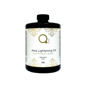 Lightening Oil Ammonia Free with Aloe 500ml The Emperors Blend by Qure
