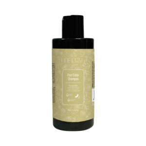 Post Color Shampoo 200ml for color locking and protection | Post Color Shampoo 200ml για κλείδωμα και προστασία χρώματος Hair strands nourished with hyaluronic acid and hydrolyzed keratin | Τρίχες μαλλιών θρεμμένες με υαλουρονικό οξύ και υδρολυμένη κερατίνη Healthy, shiny hair after using Post Color Shampoo for color locking | Υγιή, λαμπερά μαλλιά μετά τη χρήση Post Color Shampoo για κλείδωμα χρώματος Applying Post Color Shampoo to hair for color protection | Εφαρμογή Post Color Shampoo στα μαλλιά για προστασία χρώματος Safety precautions for hair products | Προφυλάξεις ασφαλείας για προϊόντα μαλλιών