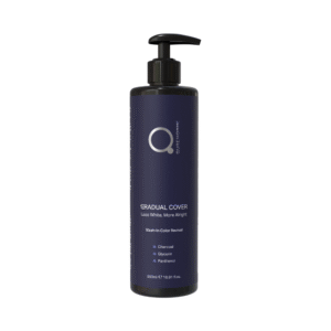 Gradual Cover - Wash-In Color Revival 500ml by QureHomme | Ακολουθούν τα υπόλοιπα ζητούμενα σε απλό κείμενο: Σύντομη Περιγραφή Προϊόντος (WooCommerce) Το Gradual Cover - Wash-In Color Revival 500ml by QureHomme είναι το καινοτόμο, ΑΣΦΑΛΕΣ και εύχρηστο προϊόν που επαναφέρει σταδιακά τον φυσικό μαύρο τόνο στα μαλλιά σας. Εφαρμόζεται στο λούσιμο και όχι μόνο σταματά το γκριζάρισμα, αλλά δίνει στα μαλλιά τη δυνατότητα να επανακτήσουν τη ζωντάνια τους, χωρίς βαφή. Απολαύστε ένα διακριτικό, φυσικό αποτέλεσμα: Less White, More Alright! Μετα-Περιγραφή (Meta Description) Επαναφέρετε σταδιακά τον φυσικό μαύρο τόνο των μαλλιών με το Gradual Cover Wash-In Color Revival. Ασφαλής, εύκολη χρήση για ανδρική περιποίηση μαλλιών ενάντια στα γκρίζα. Αποκτήστε λιγότερα λευκά, πιο ζωντανά μαλλιά με το κορυφαίο Wash-In Color Revival. Μετα-Ετικέτες (Meta Tags) Gradual Cover, Wash-In Color Revival, QureHomme, Men's Hair Color, Anti-Gray Hair, Σταδιακή Επαναφορά Χρώματος, Ανδρική Βαφή Μαλλιών, Κατά του Γκριζαρίσματος, Μαύρα Μαλλιά, Προϊόν Λουσίματος Alt Image Description (Αγγλικά & Ελληνικά) Gradual Cover Wash-In Color Revival 500ml by QureHomme product bottle for gradual hair color restoration in men, aiming for less white, more natural black hair. | Μπουκάλι του προϊόντος Gradual Cover Wash-In Color Revival 500ml by QureHomme για σταδιακή επαναφορά του χρώματος των μαλλιών στους άνδρες, με στόχο λιγότερα λευκά και πιο φυσικά μαύρα μαλλιά.