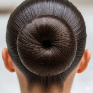 Shiny Ballerina Bun