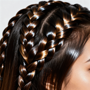 High-shine Structured Braids (Πλεξούδες με Τέλεια Λείανση και Λάμψη) SHE Hydro-lux Pomade 100ml By Qure