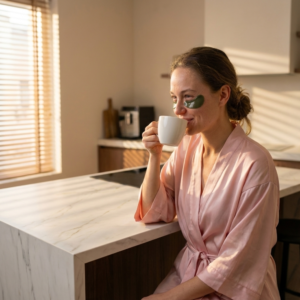 Morning Coffee | Hydrogel Eye Lift Patches Black Truffle Face Natural Wellness